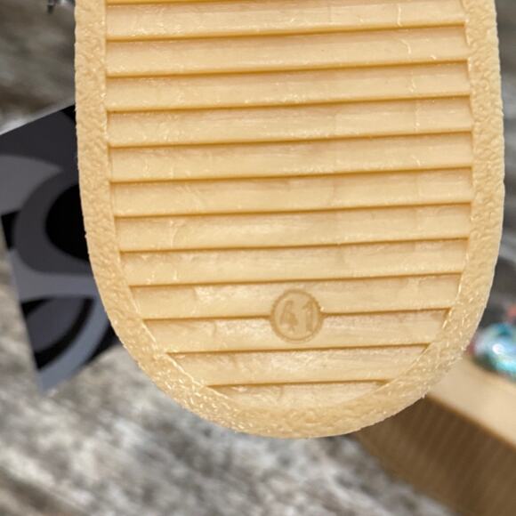 Khrisjoy Puff Check Tweed Boots Logo Women Size 41 Made in Italy Retail $600 NWT - Picture 9 of 15